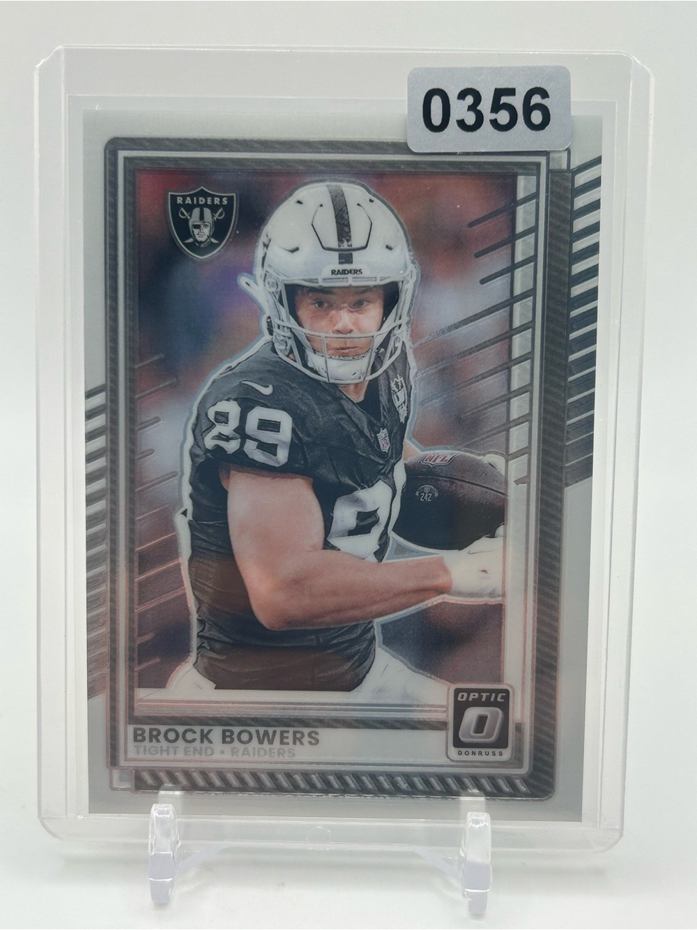 Brock Bowers Las Vegas Raiders Football Card 🏈